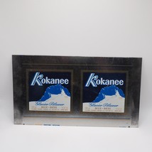 Kokanee Gletscher Pilsner Abgerollt 355ml Bier Kann Flach Blatt Magnetisch - $39.58