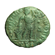 Roman Coin Valentinian I AE3 Thessalonica Nummus Gloria Romanorum Emperor 04133 - $10.79