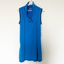 NWT Womens Kinona Roll To The Hole Dress Medium M Azure Blue MSRP $179 - £31.63 GBP
