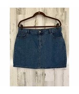 Denim Co Blue Jean Mini Skirt Size 14 - £8.14 GBP