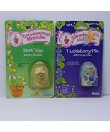 Strawberry Shortcake Strawberryland Miniatures Huckleberry Pie &amp; Mint Tulip - $107.56 CAD