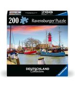 NEW Ravensburger Jigsaw Puzzle 200 XXL Pieces 12001476 The Port of Büsum - $297.87 MXN