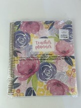 Bloom Daily Dlanners Undated Teacher Planner &amp; Calendar Watercolor Floral - £19.19 GBP