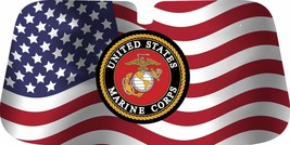 Flag with seal  design car window Sun shade , made to order, select your... - $466.29 MXN
