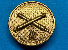 CIRCA 1919-1937, U.S. ARMY, ARTILLERY, A BATTERY, TYPE II, COLLAR DISK, ... - $15.00