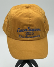 Dad Hat Golf Cap Adjustable Cancer Survivors 2015 Embroidered Strapback - $11.94