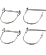 4 Pcs 3/16&quot; X 1.97&quot; Marine Grade 316 Stainless Steel Safety Coupler Pins - €19,12 EUR