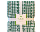 Storehouse St Patrick’s Day Green White Plaid Tablecloth 60”x 84” new Cl... - $34.99