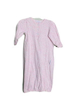 Mufflings by Me Baby Girl 0-6 Months Pink Floral Print Converter Gown Sleepwear - £9.75 GBP