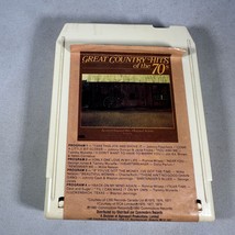 Great Country Hits Of The 70s 8 Track Commodore Records Music Compilation - $178.01 MXN