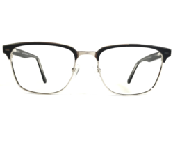 Alberto Romani Eyeglasses Frames AR 20201 BK/SL Black Silver Square 56-19-150 - £51.09 GBP