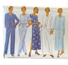 Butterick Sewing Pattern 5947 Jacket Dress Top Pants Misses Size 8-12 - $8.99