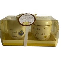 Vintage Hallmark Cream and Sugar Set Pour Sprinkle Cats and Birds NEW  - £19.36 GBP