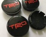 OEM 4p Center Cap Wheels Logo Decor Emblem Resin TRD For Yaris Vios Alti... - £18.63 GBP