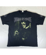 Vintage CRADLE OF FILTH T Shirt 2007 Tour V.I.P. vip Concert Angtoria Ma... - £102.48 GBP