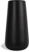 Black, 8-Inch, Sanferge Ceramic Flower Vase For Home And Office Decor. - £25.02 GBP