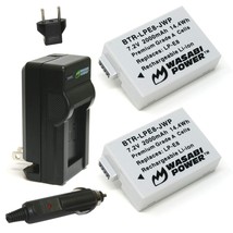 Wasabi Power Battery (2-Pack) and Charger for Canon LP-E8 and Canon EOS 550D, EO - £32.25 GBP