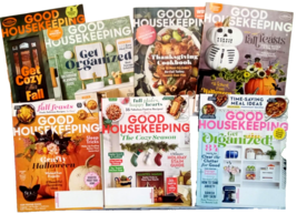 Good Housekeeping Magazine LOT of 7 Cozy Fall Thanksgiving Recipes Organization - $19.75