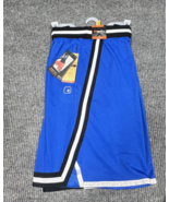 AND1 Sideline Shorts Mens Large Blue Basketball Sports Training Workout NWT - £22.53 GBP