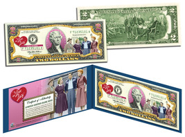 I Love Lucy Legal Tender U.S. $2 Bill *Officially Licensed* Lucille Ball w/Folio - £11.17 GBP