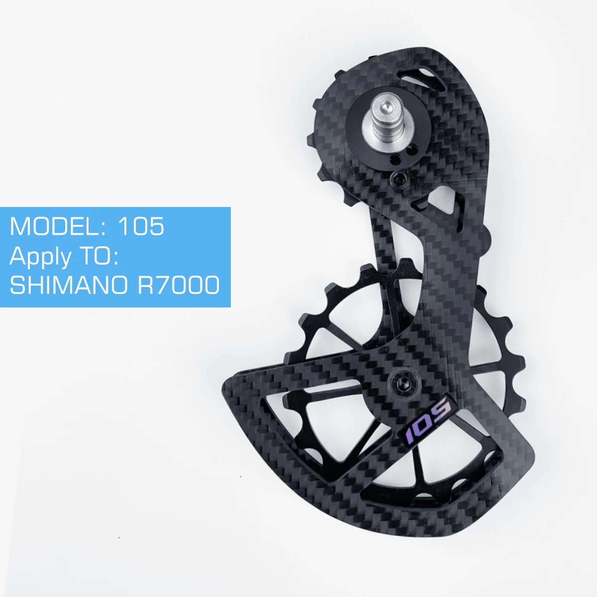 Cle carbon fiber ceramic rear dial 105 ut bike rear derailleurs guide wheel for shimano thumb200