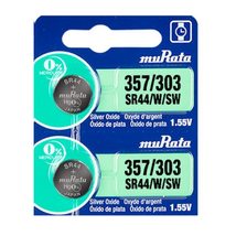 Murata 357/303 Battery SR44/W/SW 1.55V Silver Oxide Watch Button Cell (10 Batter - £3.79 GBP+