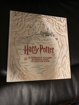 Harry Potter a Cinematic Gallery Hard Cover 80 Images to Color &amp; Inspire... - £18.18 GBP