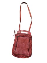 Studio Caleidoscope Vintage Art Custom Explorer Italian Leather Backpack... - $206.75 CAD
