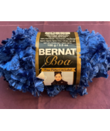 Bernat BOA Bulky weight Polyester Eyelash Yarn  46208 Royal Blue - 100gr... - £4.00 GBP