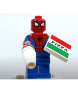 NEW Marvel Spider-Man Minifigure with Pizza and Extra Webbing Mini Set - $233.61 MXN