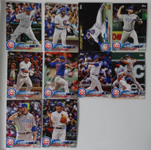 2018 Topps Series 1 Chicago Cubs Team Set of 10 Baseball Cards - £2.99 GBP