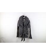 Vintage 90s Y2K Cache Womens Medium Belted Metallic Babydoll Shawl Jacke... - $1,800.66 MXN