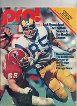VINTAGE Oct 23 1977 Pittsburgh Steelers vs Houston Oilers Pro Magazine Program - £15.54 GBP
