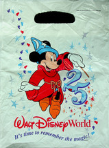 Walt Disney World Plastic Bag Celebrating 25 years - Used - £5.42 GBP