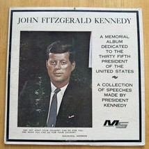 John Fitzgerald Kennedy A Memorial Album Vinyl LP Record Album #19 - £3.83 GBP