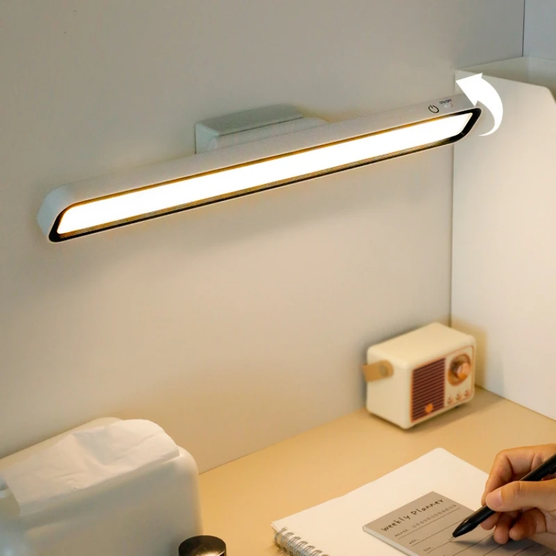 Night Light LED USB Rechargeable Lamp Hanging Magnetic Desk Lamp Stepless - £6.46 GBP+
