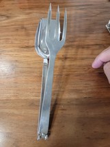 Vintage Highly Polished Aluminum Fork And Spoon Combination Serves Five Purposes - £11.10 GBP