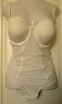Le Mystere Sophia bodysuit with underwire bra size 36E Pearl Style 3535 - £27.95 GBP