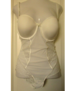 Le Mystere Sophia bodysuit with underwire bra size 36E Pearl Style 3535 - £28.51 GBP