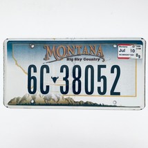 2010 United States Montana Gallatin County Passenger License Plate 6C 38052 - £13.23 GBP