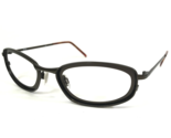 Hugo Boss Eyeglasses Frames HB5737 BR Matte Brown Oval Wrap Full Rim 59-... - £59.06 GBP