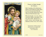 (2 copies) St. Joseph Spiritual Father Holy Prayer Card Catholic Father&#39;... - $2.29