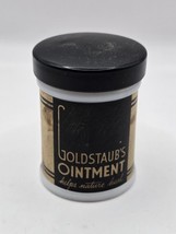 GOLDSTAUB&#39;S OINTMENT-VTG-By J.H. Goldstaub Co-Portland OR-2 OZ-Advertism... - $51.50 CAD
