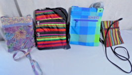 Lot of 4 Dakine and Unbranded Small Crossbody Purse Pockets Floral Strip... - £10.02 GBP