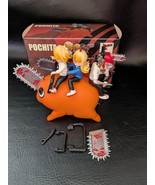 Chainsaw Man Denji Power Chainsaw Man Riding Pochita 20cm PVC Figure - $738.71 MXN