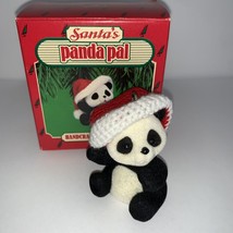 1986 Hallmark Keepsake Ornament Santa’s Panda Pal Vintage Panda Ornament - £15.50 GBP