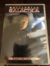 Battlestar Galactica Season 1 - Disc 1 - Space Edward James Olmos Katee Sackhoff - £4.64 GBP