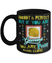 Retro Nobody is Perfect but if you are Gemini you are Pretty Close Zodiac Mug  - £14.02 GBP
