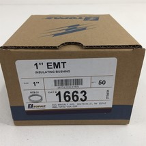 (50) Topaz 1663 EMT MCB-2U Insulating Bushing 1&quot; - Box of 50 - £19.63 GBP