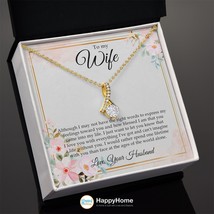 Jewelry Necklace Anniversary Love Gift for Wife Birthday Gift for Wife -PJ33S - £33.14 GBP+